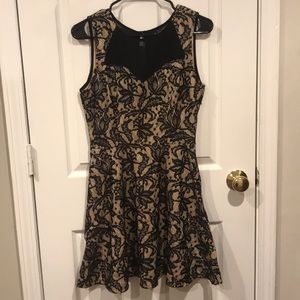 Black and Tan dress